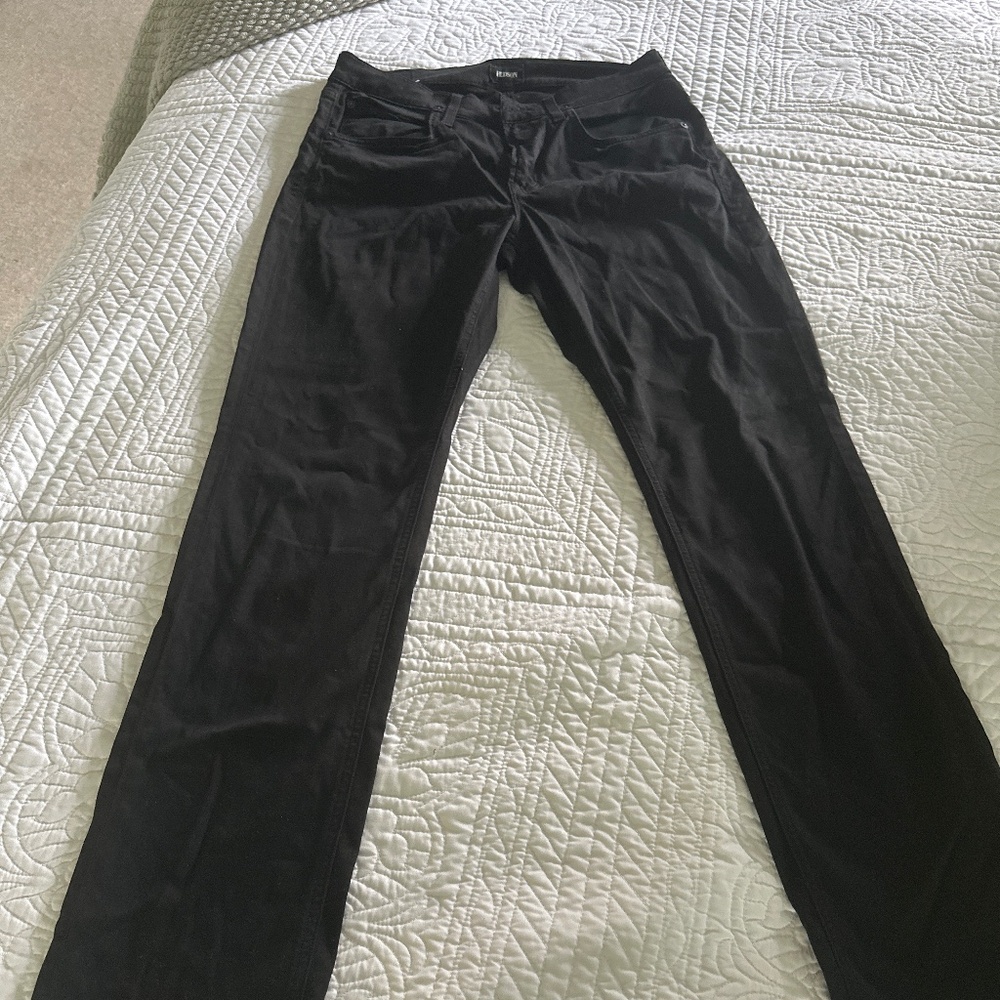 Men’s Hudson Black Byron Straight Jeans 31